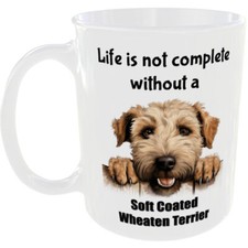 SOFT COATED WHEATEN TERRIER MUG DOG BREED OWNER GIFT CUP PET LOVERS CANINE GIFTS