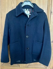 Vintage 1980s Kids Navy Wool
