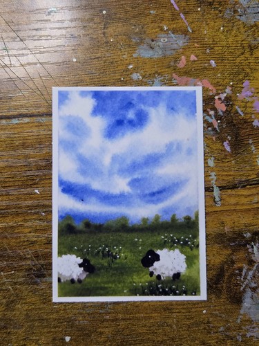Aceo art print original - aceo,