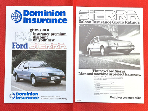 1983 ford sierra insurance - 1983,