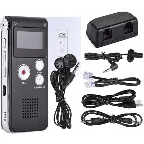 8gb card mini digital voice - 8gb,