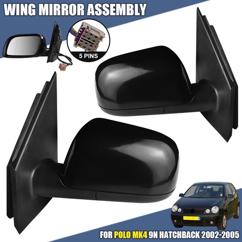 Black electric door wing - door,