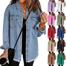 Women's Denim Jacket Oversized