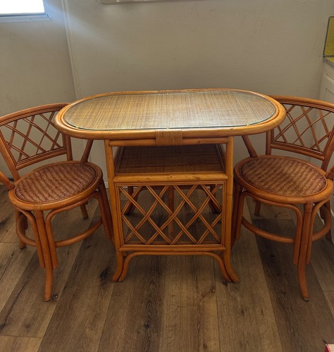 Borneo handmade rattan dining - rattan,