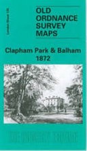 Clapham Park and Balham 1872: London Sheet 125.1 (Old O.S. Maps o
