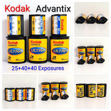 3x Kodak Advantix ULTRA APS