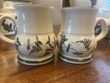 Iden Pottery Mugs Grape Fine Design Made In England