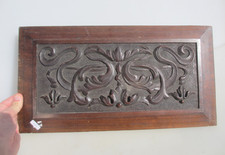 Antique Carved Wooden Panel