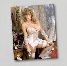 FRIDGE MAGNET  Sam Glamour Page 3 Model White Stockings Suspenders 1238 a  XL