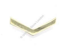 Military brass chevron lance - brass,