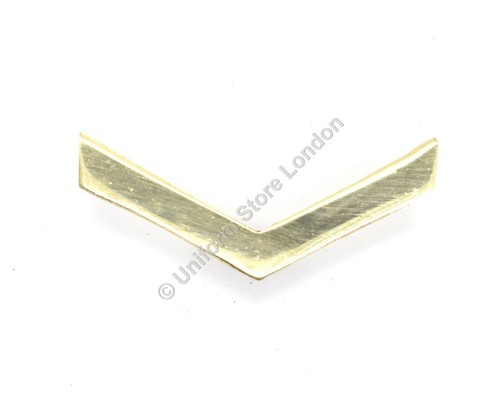 Military brass chevron - brass,