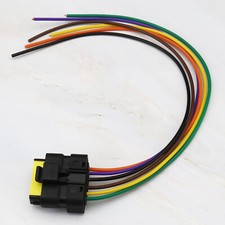 28cm 6pin For Renault Clio MK3 Rear Tail Light Circuit Board Harness Connector