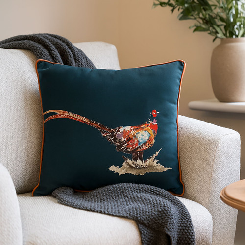 Meg hawkins pheasant - meg, cushion