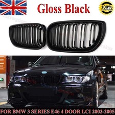Pair Gloss Black Dual Slat