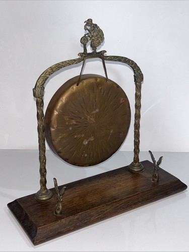 Antique service gong - antique,