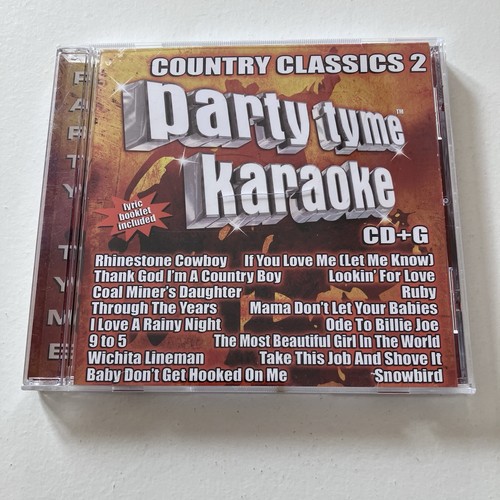 Party tyme karaoke country - karaoke,
