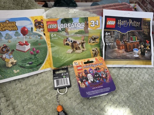 Lego poly cmf - poly/cmf/keyring, joblot