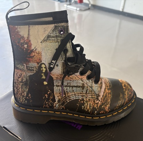 Martens 1460 black sabbath - black,
