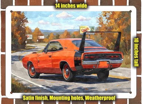 Metal sign 1969 - metal,
