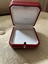 Vintage Cartier presentation box - tooled leather necklaces or leather jewellery