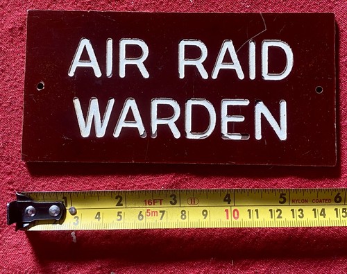 Air raid warden - warden, wwii