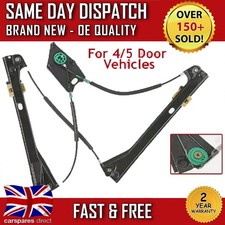 VW POLO MK5 2009-2022 4/5 DOOR FRONT RIGHT DRIVER WINDOW REGULATOR