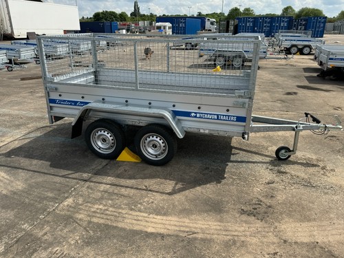 New mesh cage trailer 8x4 - new,