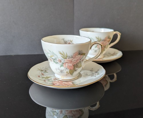 Pair vintage duchess bone - pair,