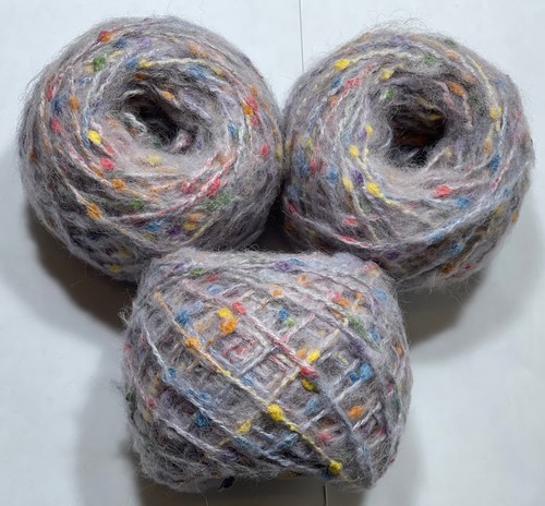 Mohair slub yarn ball - mohair, 3