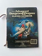 Advanced Dungeons & Dragons D&D Players Handbook TSR UK Printing Hardback 1985