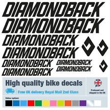Diamondback new bike labels / decals, 5+ years external quality (26 pack)