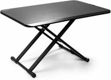 Duronic Sit-Stand Desk DM05D24 | Height Adjustable Office Workstation | 74x47cm 