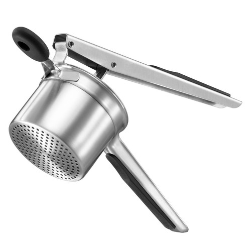 Stainless steel potato ricer - steel,