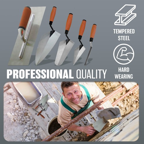 New 5pc tradesman trowel - tradesman, set