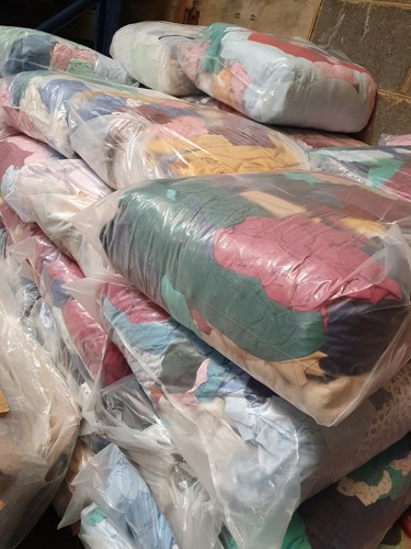 Mixed cleaning rags 10kg - mixed,