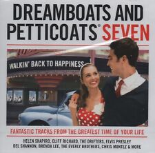 DREAMBOATS & PETTICOATS SEVEN - BRENDA LEE BILLY FURY - 2 CDS - NEW & SEALED!!