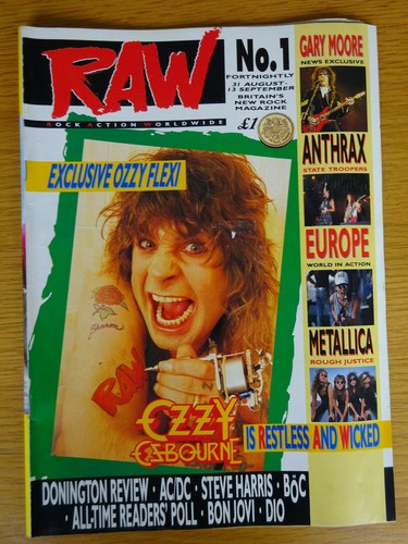 Raw magazine issue - magazine, 1