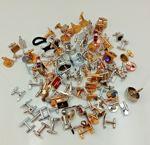 Vintage modern retro - modern, cufflinks