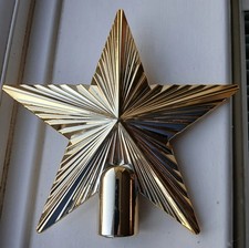 CHRISTMAS TREE TOPPER GOLD