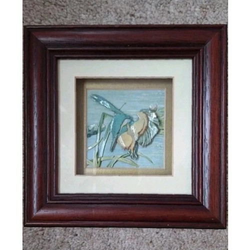 Small art frame - frame, kingfisher