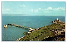 Postcard Mumbles Head and Pier Wales