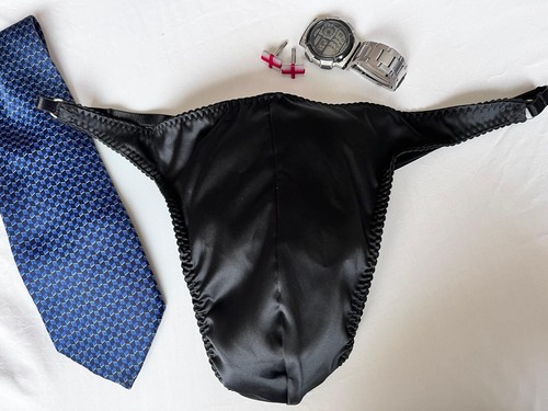 Mens satin underwear male - mens,