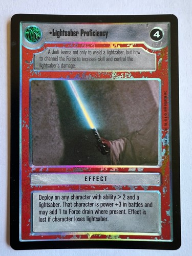 Star wars ccg lightsaber - star,