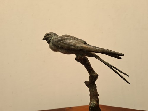 Large bronze vienna swallow - bronze,