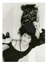 KATE BUSH AMAZING SINGER SINGED 6 X 4 INCH PHOTO PRINT MEMORABILIA JUST £3 FPOST