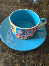 Whittard Of Chelsea Cup And Saucer Set Ceramic Tea Coffee Preowned