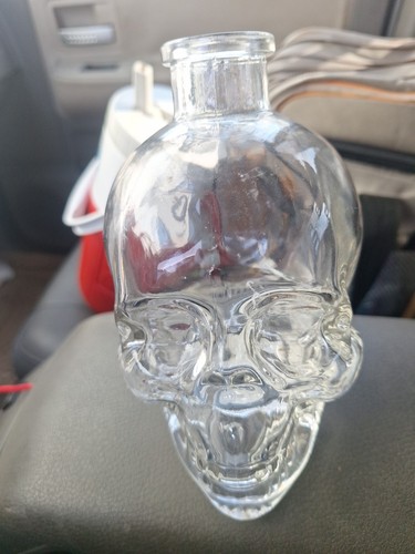 Crystal head vodka empty - head,