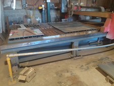 used Esprit cnc plasma cutter table