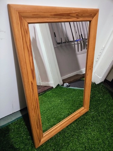 Wood frame wall - frame, mirror