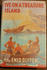 Five On A Treasure Island. Enid Blyton. The Famous Five. 1950 7th Impression.